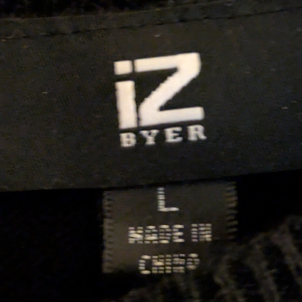 iZ Byers Knitted MIDI Sweater Dress Black And Gray Large - Picture 4 of 5